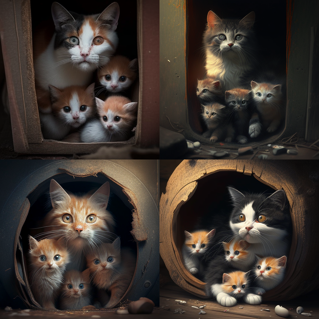 How to tell if cat still has kittens inside